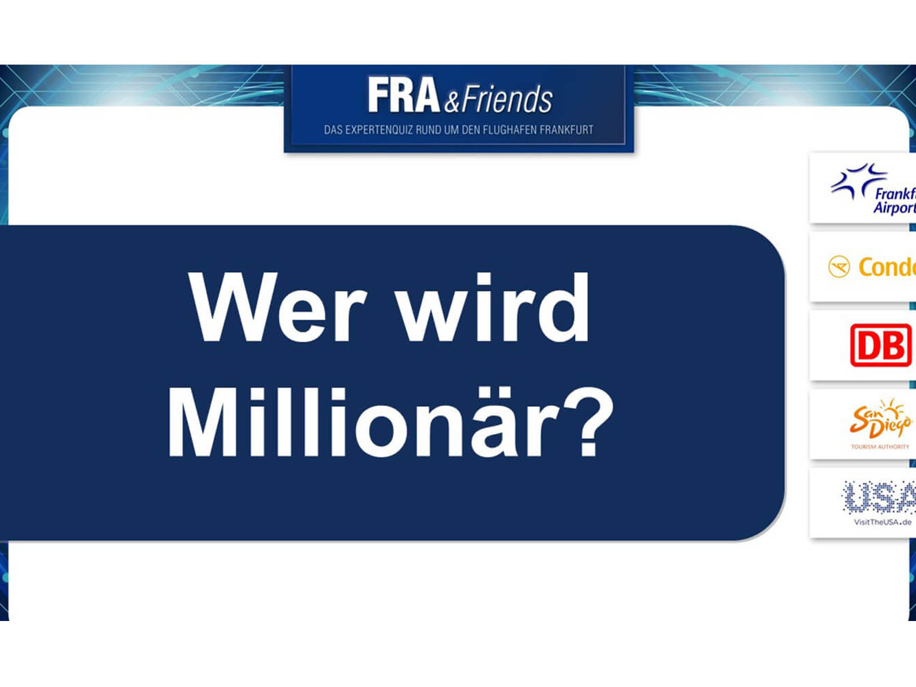 FRAPORT - Veranstaltungsreihe rund um den Frankfurter Flughafen - © Eventagentur justZARGEScommunicate!