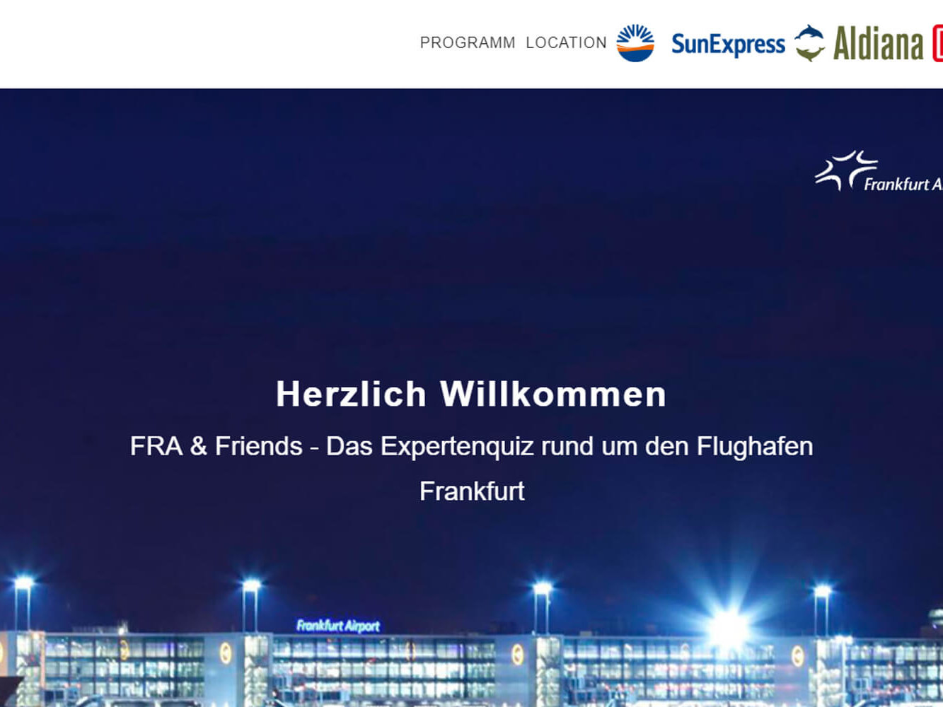 FRAPORT - Veranstaltungsreihe rund um den Frankfurter Flughafen - © Eventagentur justZARGEScommunicate!