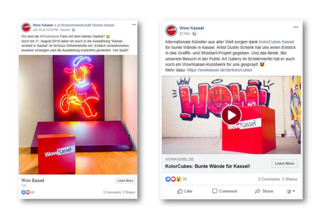 justZARGEScommunicate Projekt Wow!Kassel Markenkampagne Imagekampagne