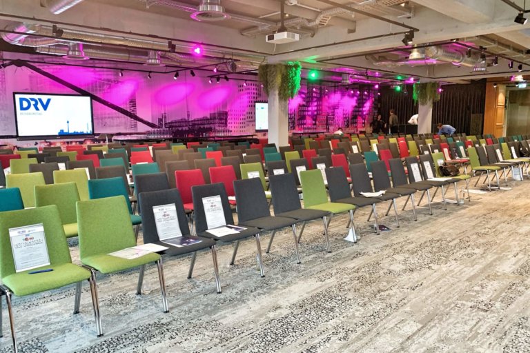 Event Location: Tagungsräume des Lindner Hotels in Düsseldorf beim DRV Reisebürotag © Eventagentur justZARGEScommunicate!