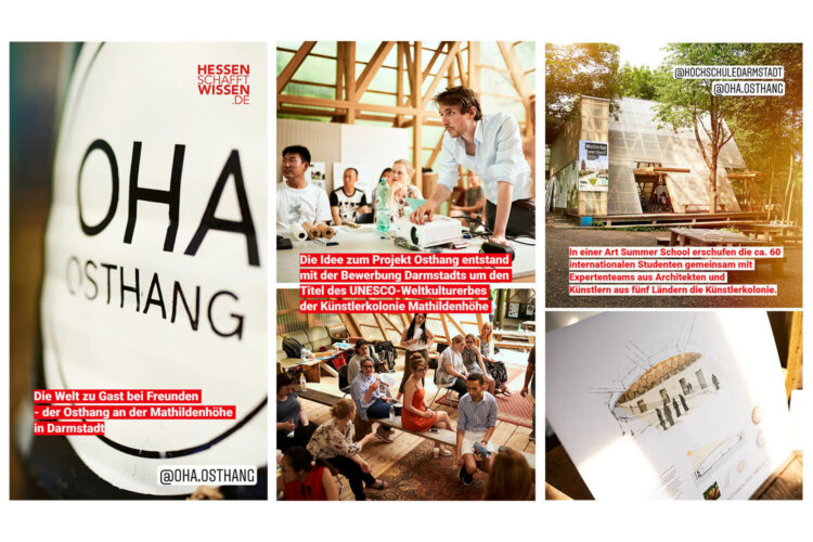 Instagram Betreuung der Initiative "Hessen schafft Wissen" © Marketingagentur justZARGEScommunicate!