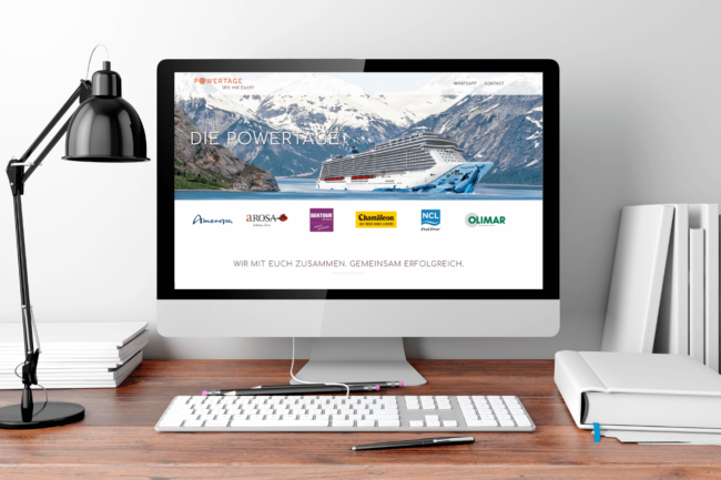 Die Powertage: Reiseveranstalter Eventserie für Reisebüros © Marketingagentur justZARGEScommunicate