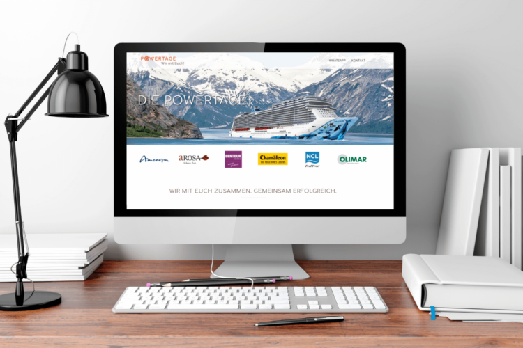 Die Powertage: Reiseveranstalter Eventserie für Reisebüros © Marketingagentur justZARGEScommunicate