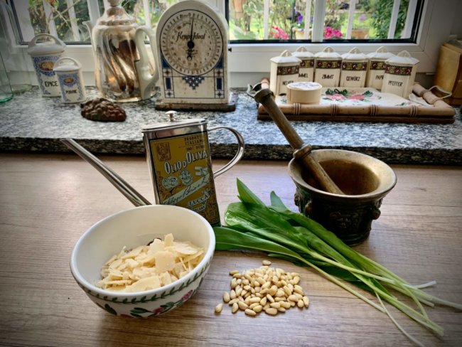 Bärlauch: Carolines Rezept für ein leckeres Pesto © Marketingagentur justZARGEScommunicate!