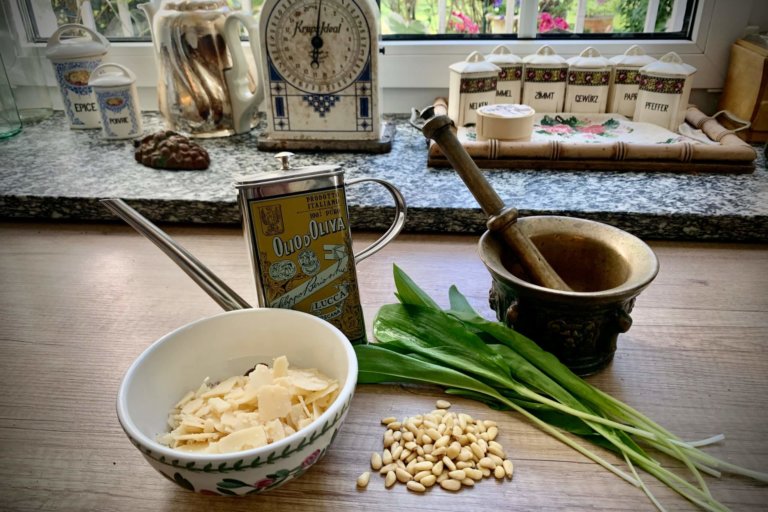Bärlauch: Carolines Rezept für ein leckeres Pesto © Marketingagentur justZARGEScommunicate!
