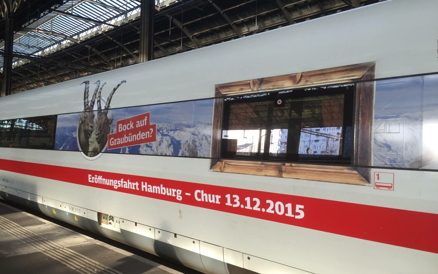 Aktionszug Chur DB Fernverkehr