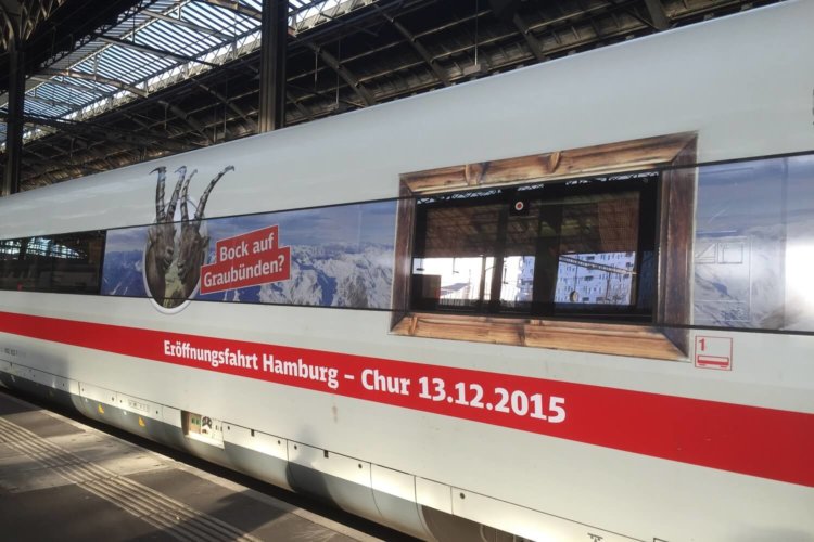 Aktionszug Chur DB Fernverkehr