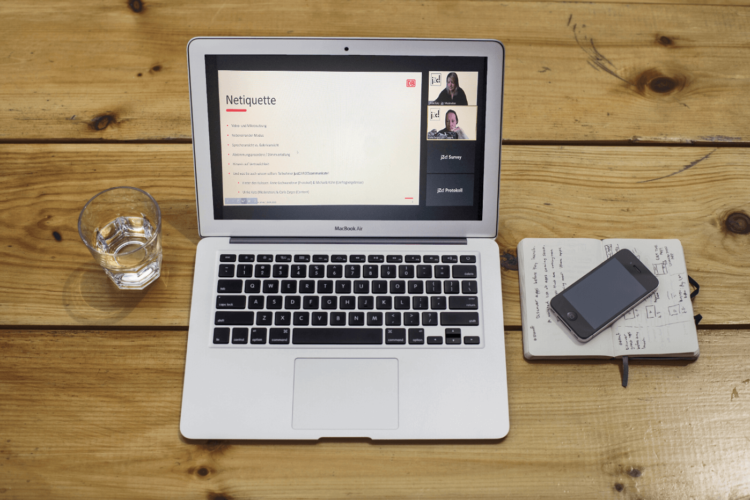 workshop virtuell für Verkaufsleiter justZARGEScommunicate DB Vertrieb