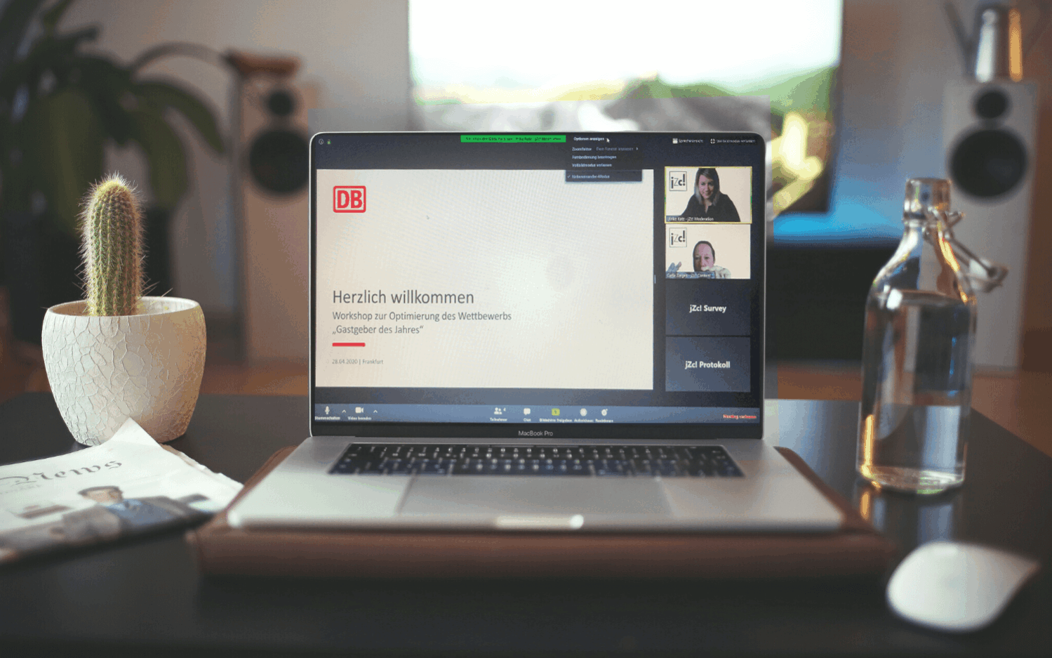 workshop virtuell für Verkaufsleiter justZARGEScommunicate DB Vertrieb