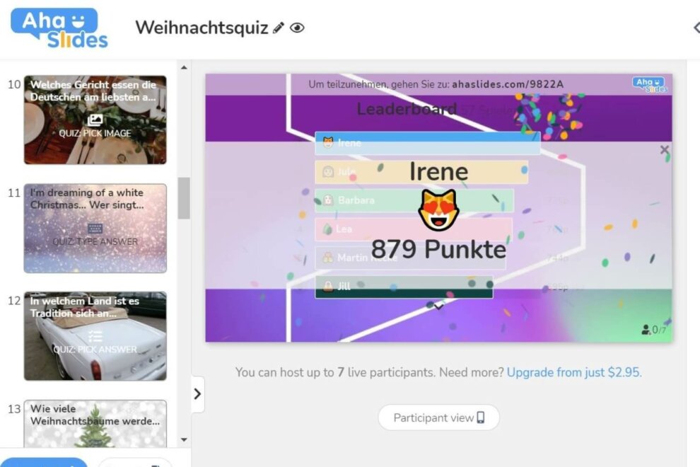 justZARGEScommunicate! Projekt: Virtuelle Weihnachtsfeier