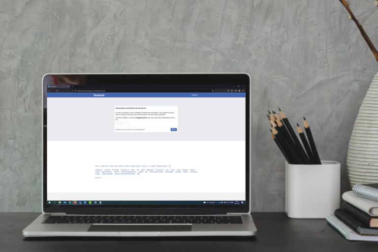 Safer Internet Day: Login via 2-Faktor-Authentifizierung bei Facebook © Marketingagentur justZARGEScommunicate!