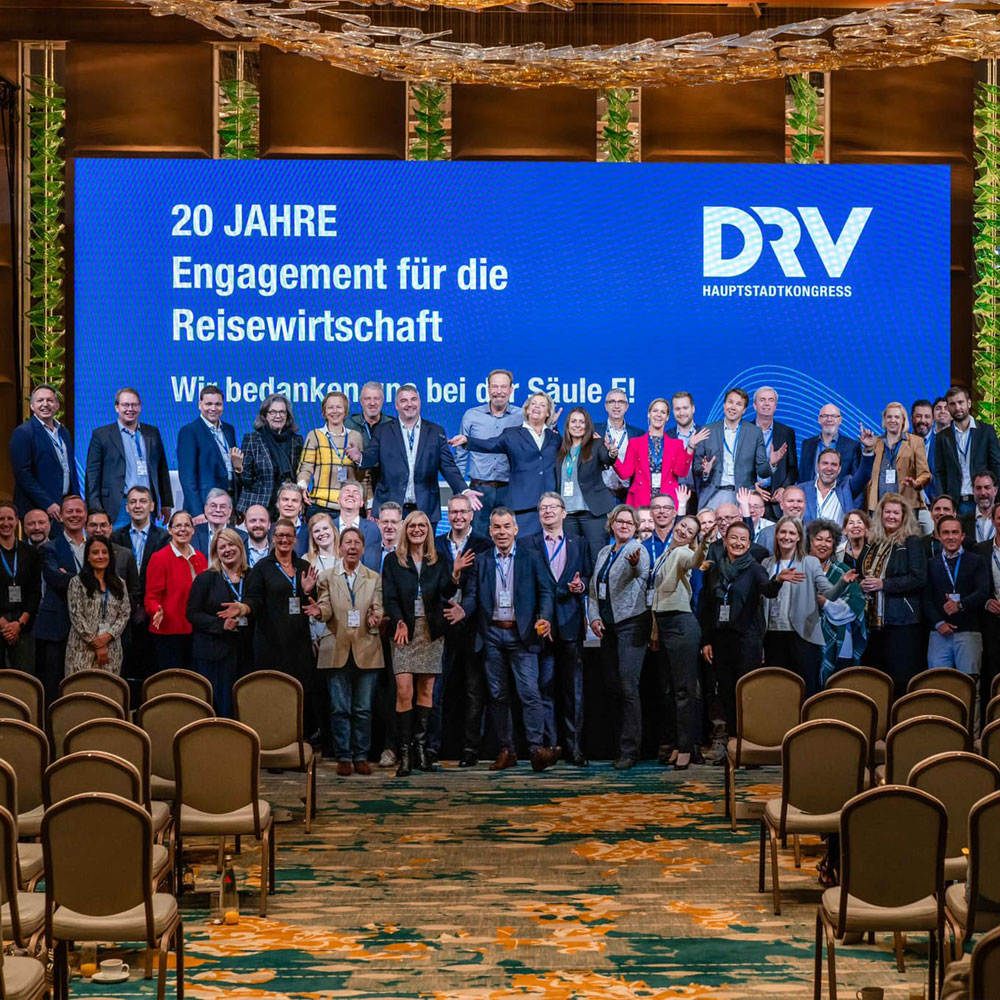 Bereichsversammlung der Säule E im DRV zum Hauptstadtkongress in Berlin © DRV, Kautz