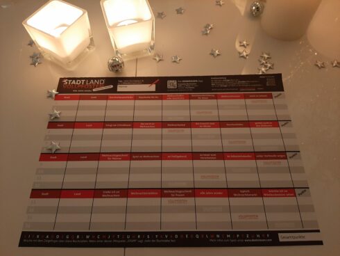 Post mit Herz: Stadt Land Vollposten in der Weihnachtsedition © Marketingagentur justZARGEScommunicate!justZARGEScommunicate!