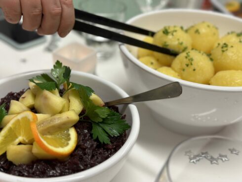 Unser leckeres Weihnachtsessen © Marketingagentur justZARGEScommunicate!