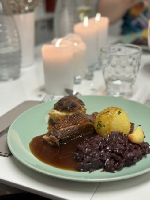 Unser leckeres Weihnachtsessen © Marketingagentur justZARGEScommunicate!