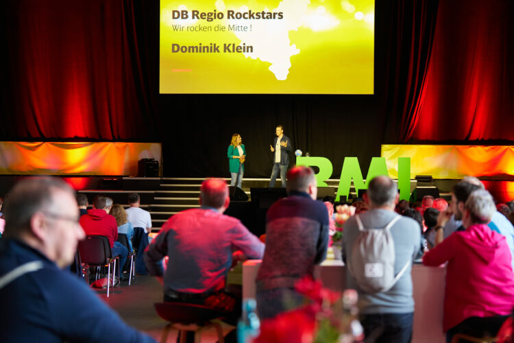 Wertschätzung für Mitarbeitende: DB Regio Rockstars